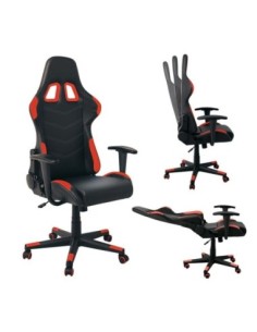 BF9150 Gaming Manager Armchair Pu Black/Red