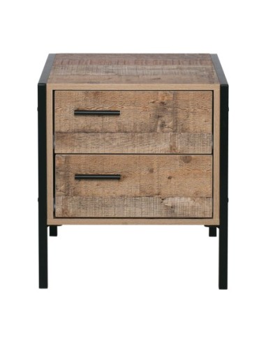 PALLET-W Κομοδίνο με 2 Συρτάρια...