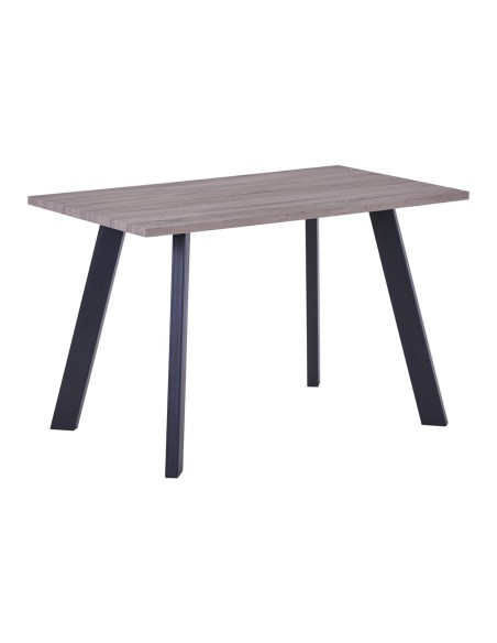 BAXTER Table 120x70cm Sonoma Oak (Black Paint)