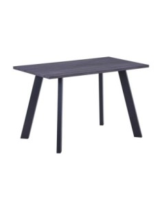 BAXTER Table 120x70cm Grey Walnut (Black Paint)