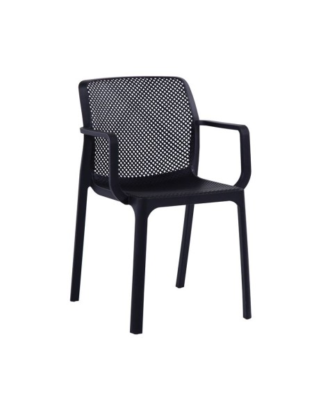 DORIAN PP-UV Armchair Black