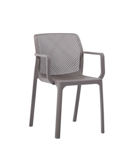 DORIAN Πολυθρόνα Κήπου Βεράντας PP-UV Sand Beige