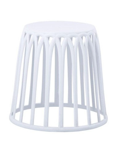 SABA Stacking Stool PP-UV White