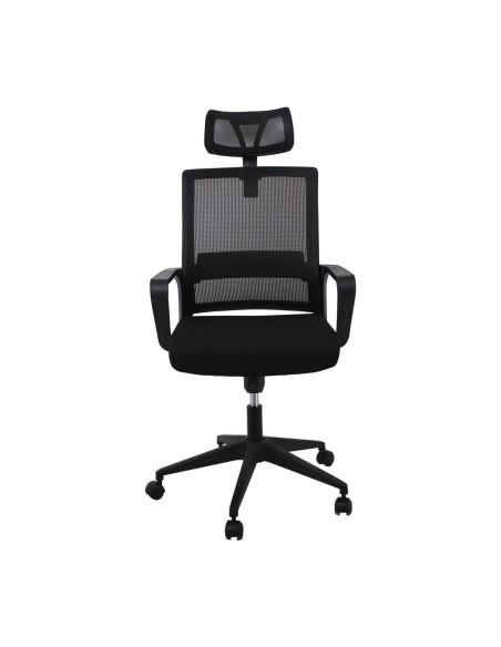 BF2020 Πολυθρόνα Γραφείου Διευθυντή Mesh Μαύρο