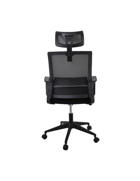 BF2020 Πολυθρόνα Γραφείου Διευθυντή Mesh Μαύρο
