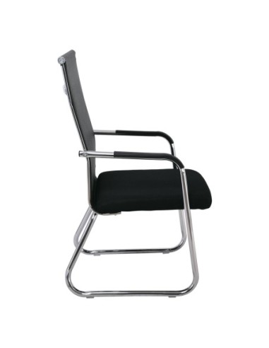 ALTA Visitor Armchair-Chromed...