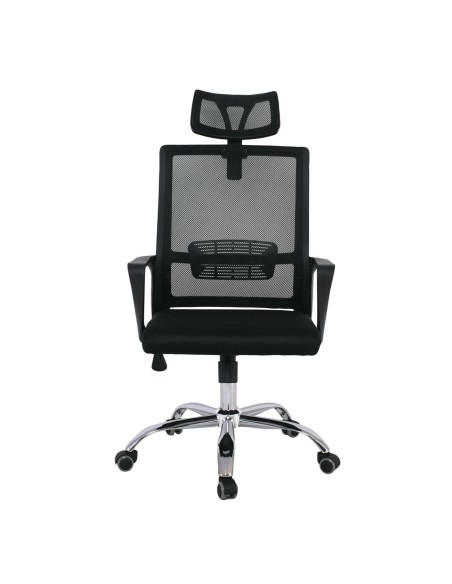 BF2030 Πολυθρόνα Γραφείου Διευθυντή Mesh Μαύρο