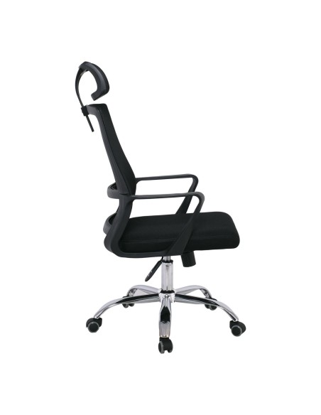 BF2030 Πολυθρόνα Γραφείου Διευθυντή Mesh Μαύρο