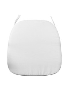 ILONA-DESTINY Cushion Fabric Water Repellent White