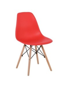 ART Wood Chair PP Red