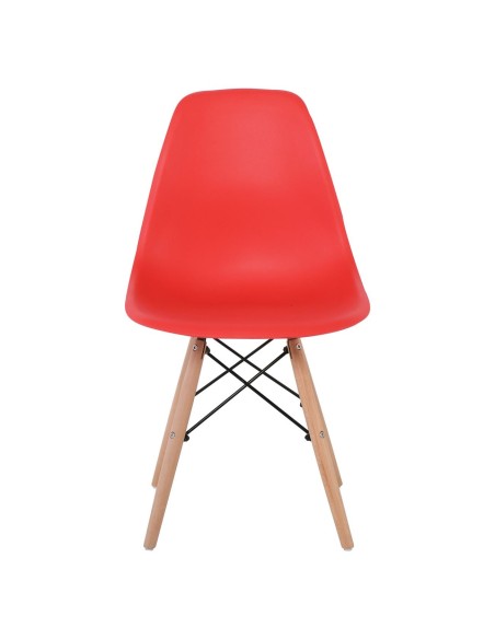 ART Wood Chair PP Red