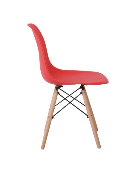 ART Wood Chair PP Red