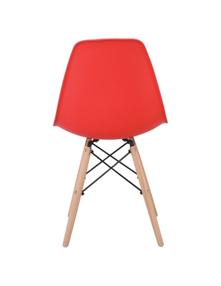 ART Wood Chair PP Red