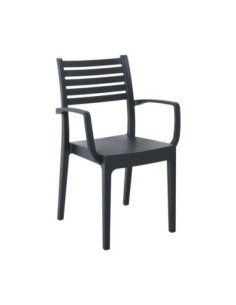 OLIMPIA Stackable Armchair PP-UV Anthracite
