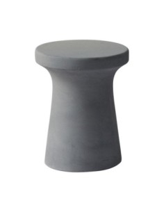 CONCRETE Stool D.35cm Cement Grey