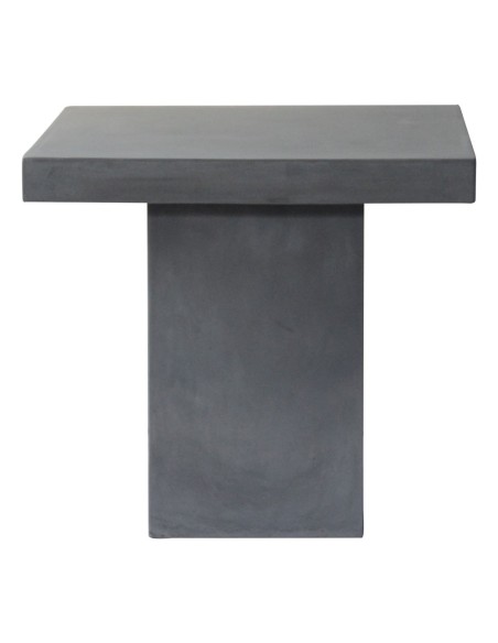 CONCRETE Cubic Table 80x80cm Cement Grey