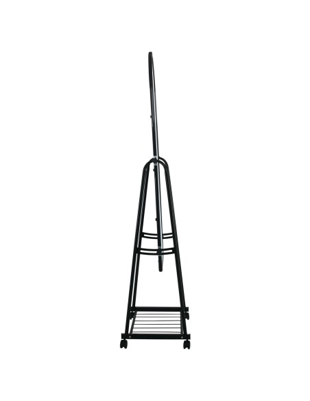 ROLLAND Small Floor Mirror Metal Black