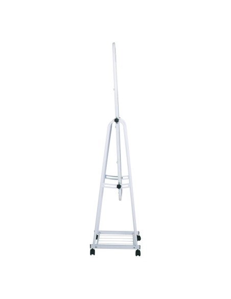 ROLLAND Small Floor Mirror Metal White