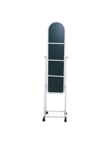 ROLLAND Small Floor Mirror Metal White