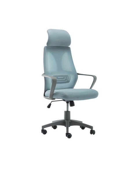 BF2950 Office Armchair Grey-Blue Mesh