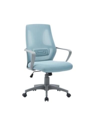 BF2960 Office Armchair Grey-Blue Mesh