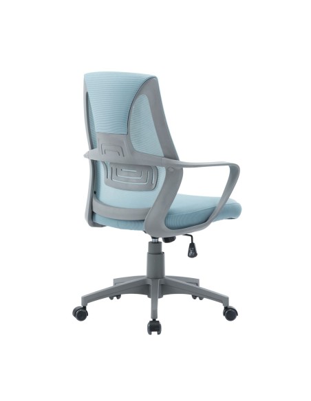 BF2960 Office Armchair Grey-Blue Mesh