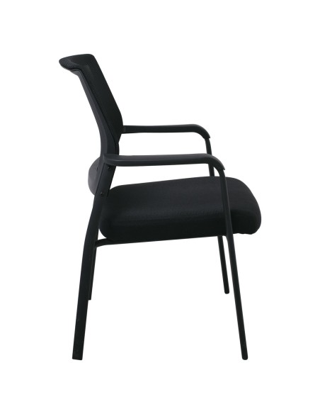 ASCO Armchair Black Frame-Black Fabric