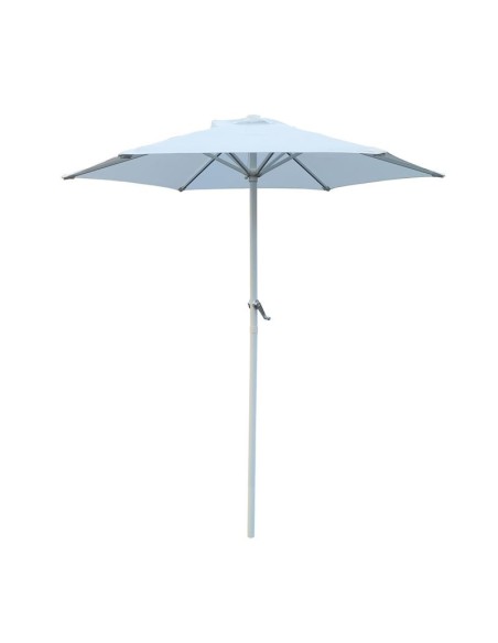 UMBRELLA D.200cm Alu White-Fabric White (w-o flaps)
