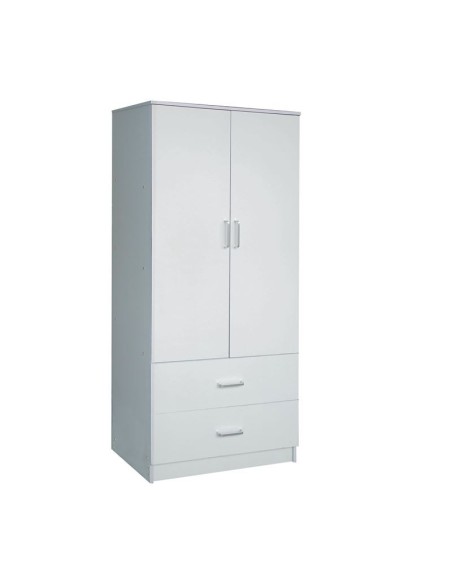 CLOSET Wardrobe 80x50x180cm White