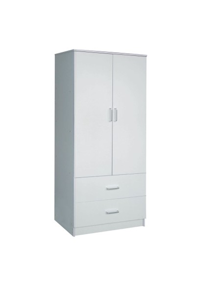 CLOSET Wardrobe 80x50x180cm White