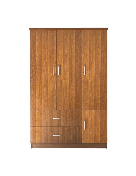 CLOSET Wardrobe 120x50x180cm Walnut