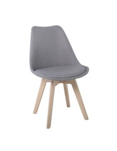MARTIN Chair Fabric Grey / not assembled cushion