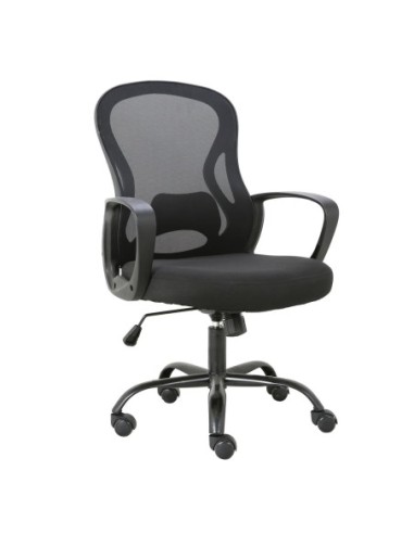 BF2011 Office Armchair Black Mesh (PP...