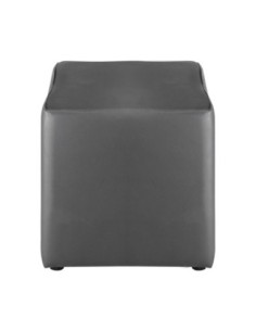 CLUB Stool Pu Grey 37x37x42