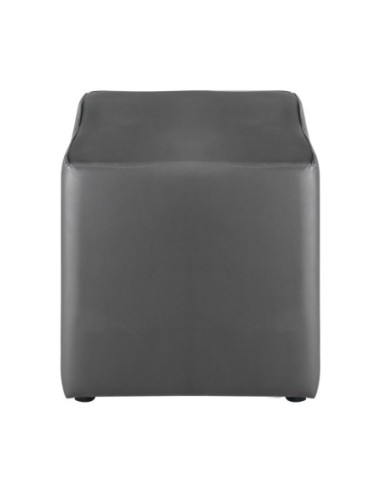 CLUB Stool Pu Grey 37x37x42