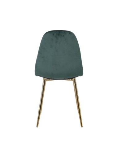 CELINA Καρέκλα Χρώμιο Χρυσό, Ύφασμα...