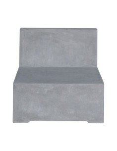 CONCRETE Καρέκλα Σαλονιού Κήπου - Βεράντας, Cement Grey