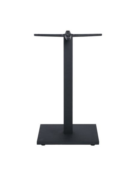 PRATO-W 40x40cm Metal Black Base H72cm (adjustable feet)