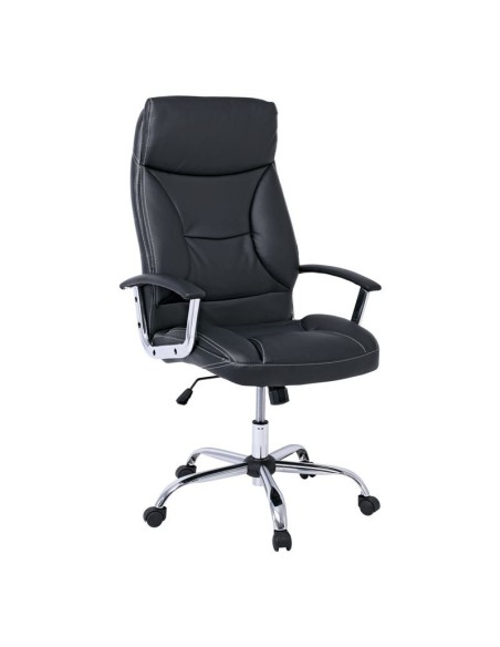 BF5700 Manager Armchair Chromed Base-Pu Black