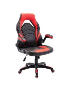 BF7800 Bucket Manager Armchair Pu Black/Red