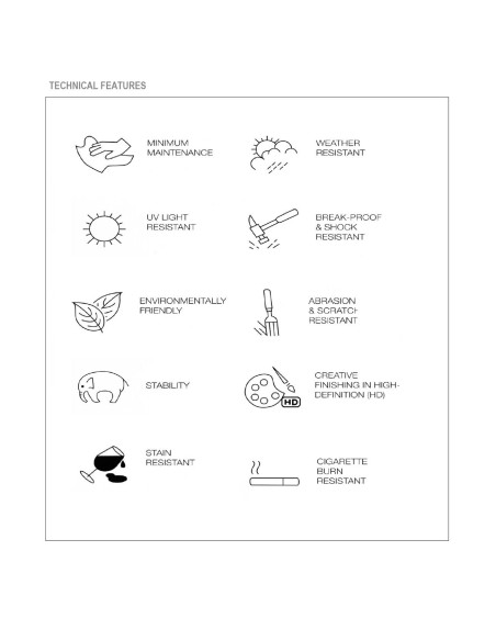 Contract Sliq Normal Επιφάνεια Τραπεζιού τ.Werzalit, Απόχρωση Άσπρο