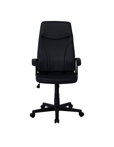 BF1250 Πολυθρόνα Γραφείου Διευθυντή, Pu Μαύρο