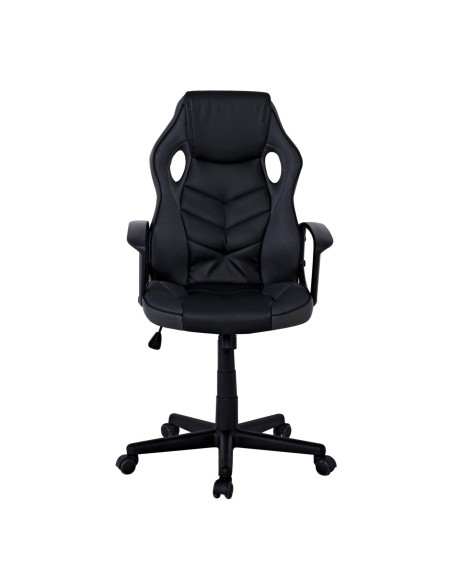 BF7700 Bucket Manager Armchair Mesh&Pu Black-Grey