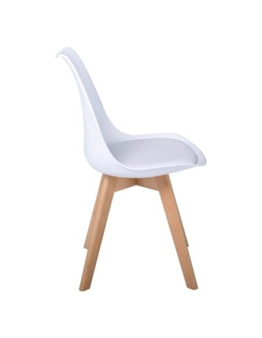 MARTIN STRIPE Chair PP White...