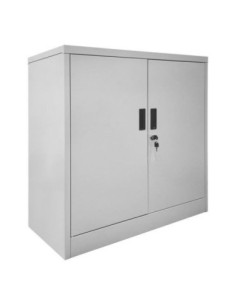 Metal Cabinet (2 shelves) 90x40x90 Grey