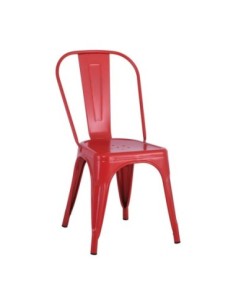 RELIX Chair Metal Red Matte