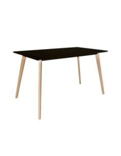 MARTIN Table 120x70cm Black