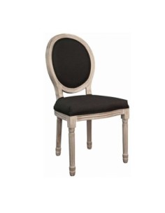 JAMESON Chair Decape/Fabric Black