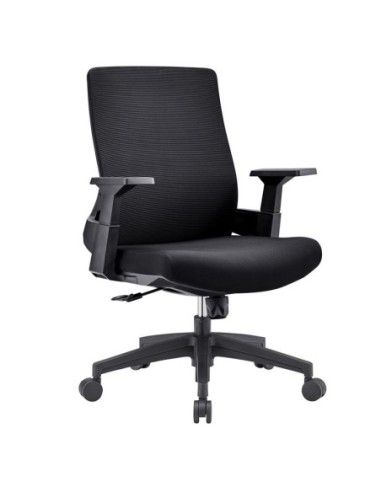 BF8950 Πολυθρόνα Γραφείου Mesh Μαύρο,...