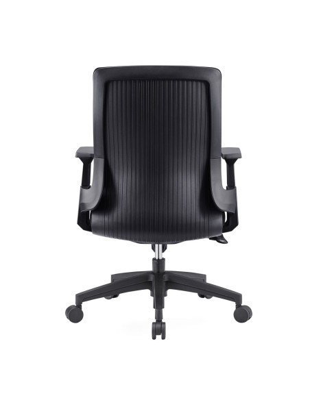 BF8950 Πολυθρόνα Γραφείου Mesh Μαύρο, Ύφασμα Μαύρο